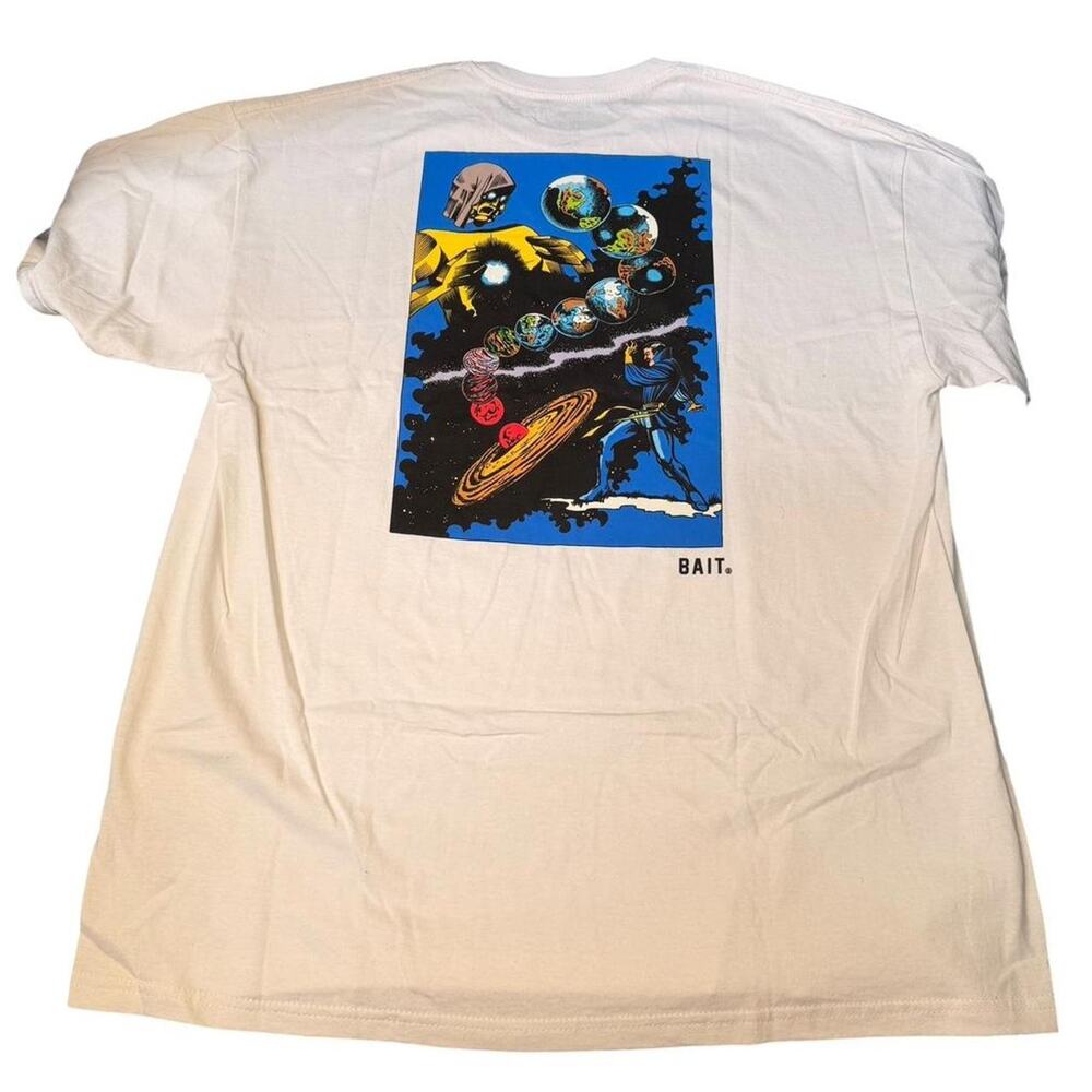 Marvel X Bait Doctor Strange Men's Women's Unisex White T-Shirt XL